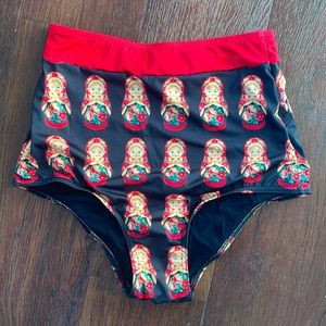 ModCloth high-waisted bikini bottom